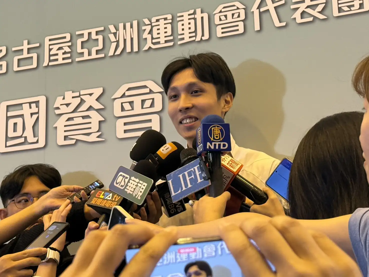 亞運跳高金牌得主傅兆玄。圖片來源:記者吳嘉倪/攝