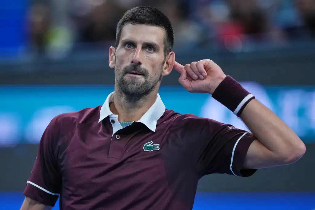 Novak Djokovic。圖片來源：達志影像