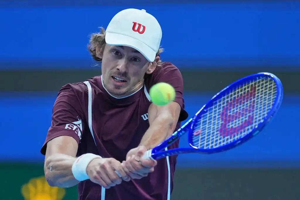 Alex de Minaur。圖片來源：達志影像