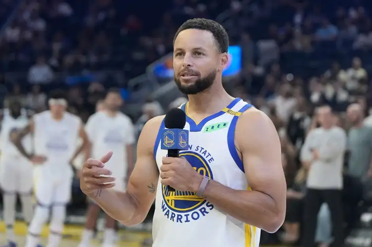 Stephen Curry。圖片來源:達志影像