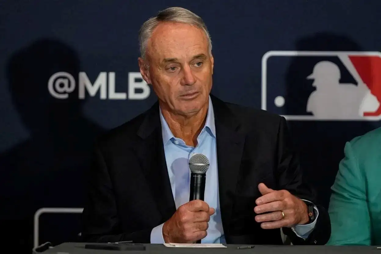 大聯盟(MLB)主席Rob Manfred。圖片來源:達志影像