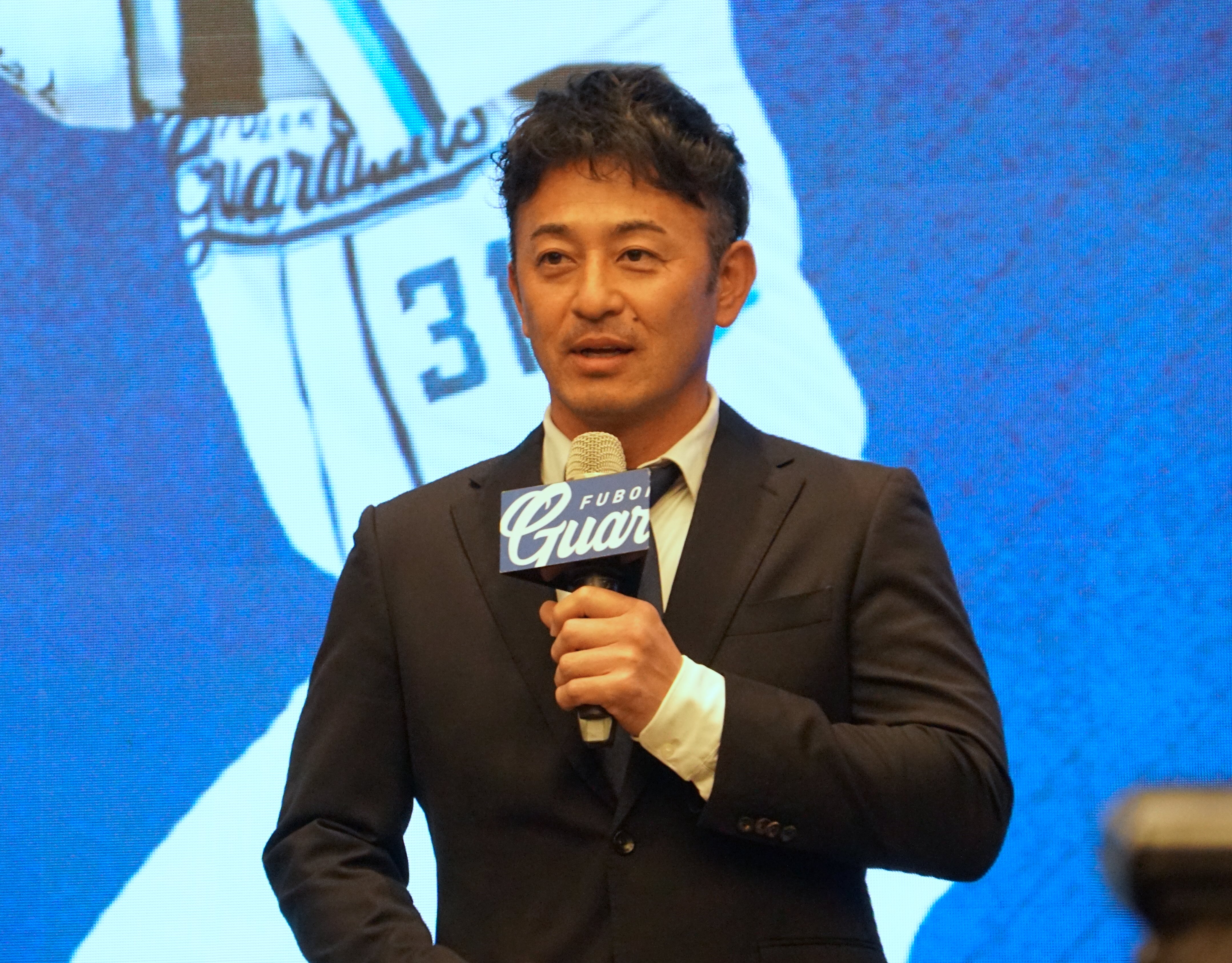 富邦悍將新任總教練後藤光尊。圖片來源：記者李升愷／攝