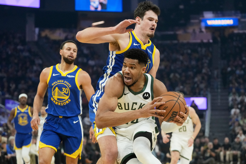 勇士傳出對公鹿開出豐厚報價以爭取字母哥。圖片來源:達志影像