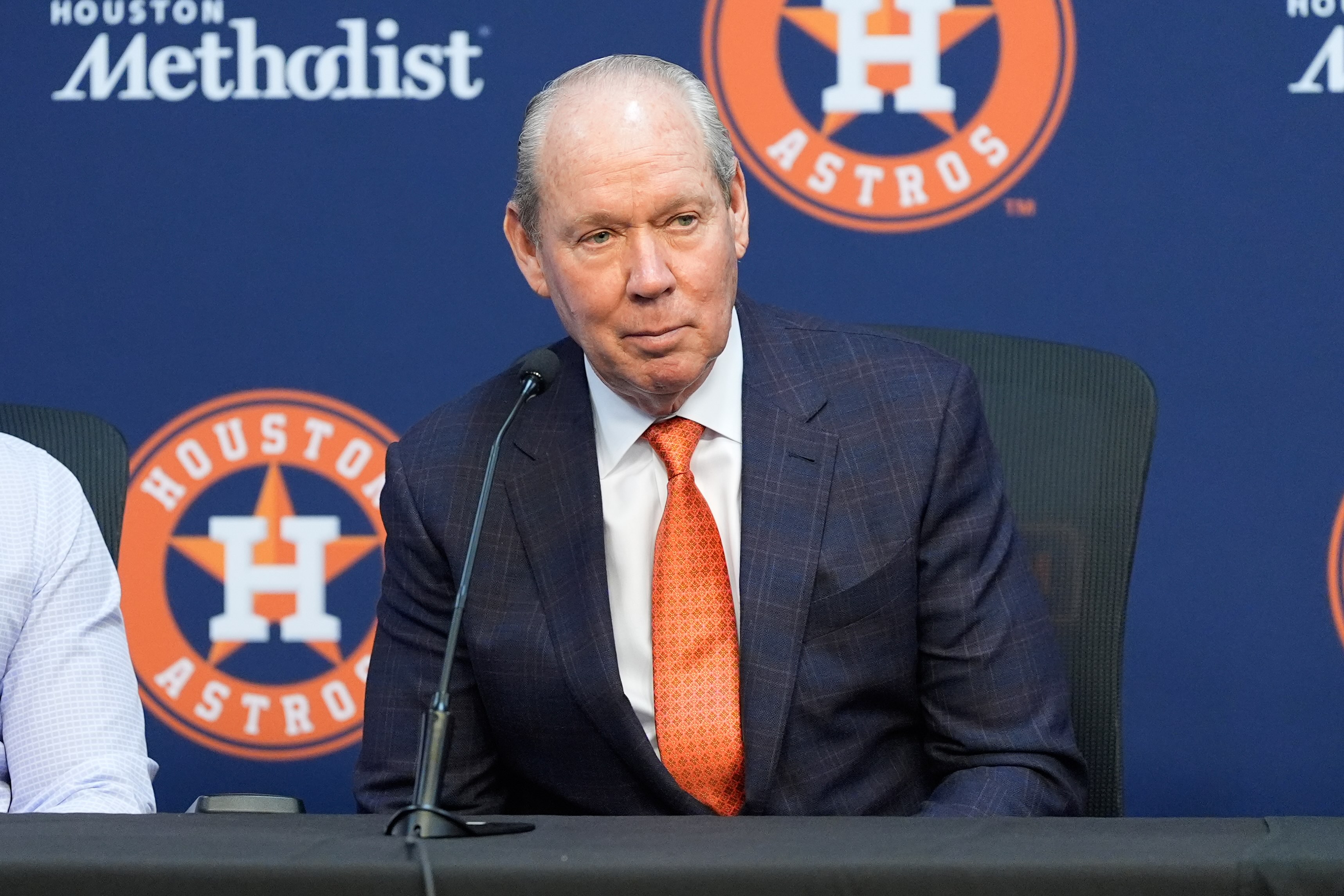 休士頓太空人老闆Jim Crane。圖片來源：達志影像