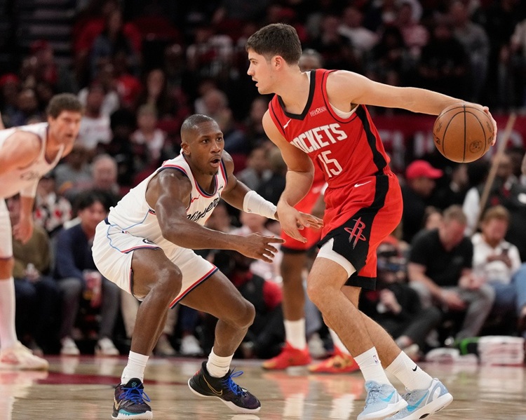 Reed Sheppard(右)。圖片來源：達志影像