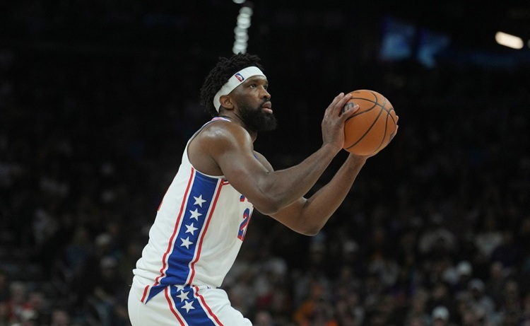 Joel Embiid。圖片來源：達志影像
