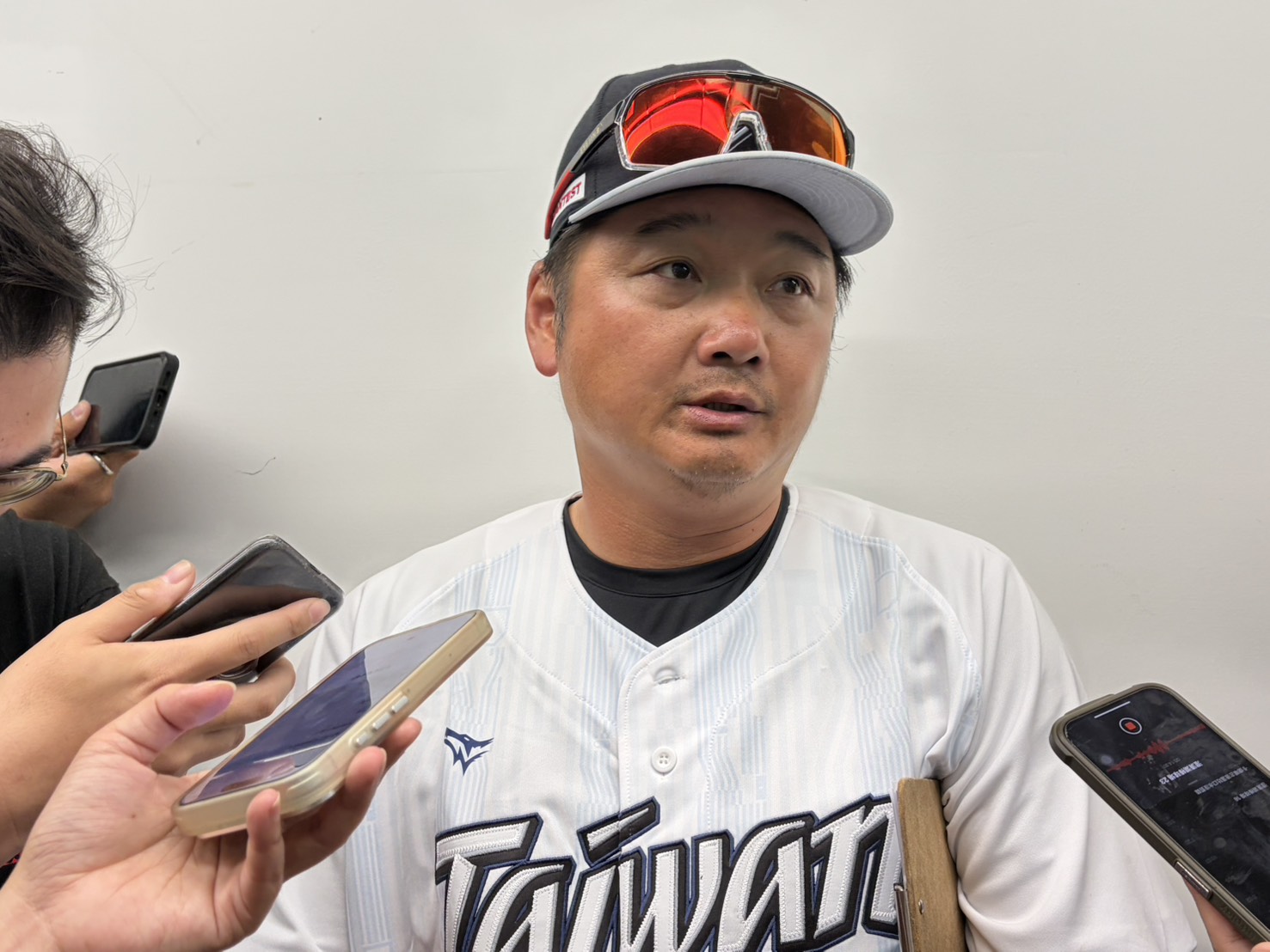 中華隊總教練曾豪駒。圖片來源:記者吳嘉倪/攝
