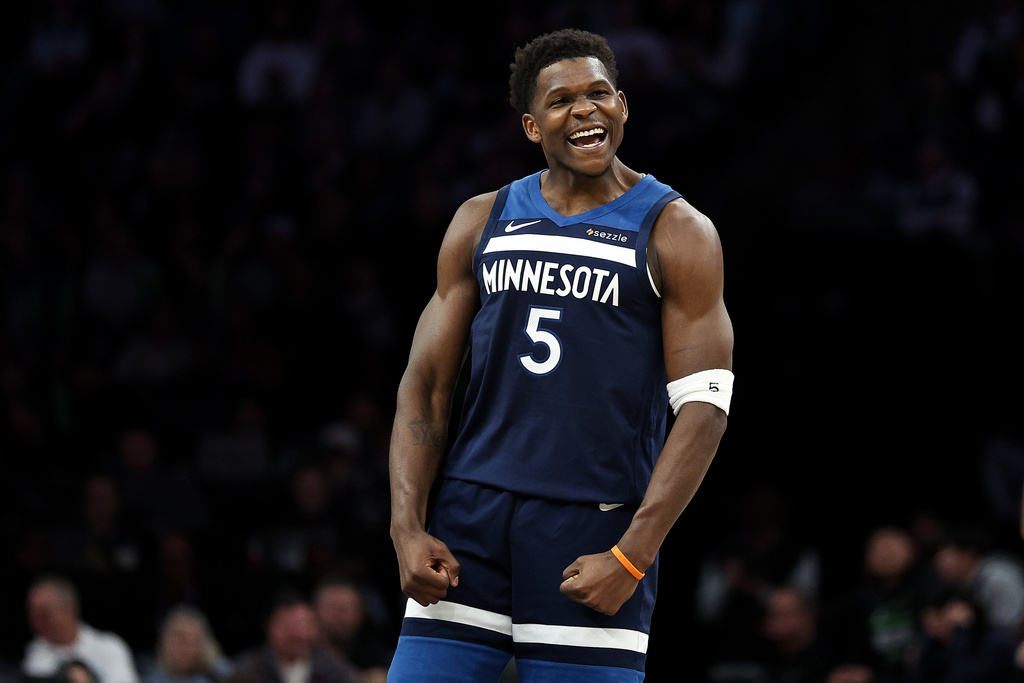 Anthony Edwards。圖片來源：達志影像