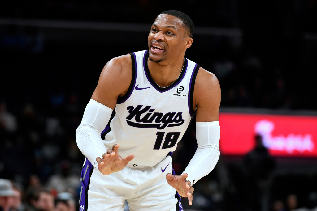 Russell Westbrook。圖片來源：達志影像