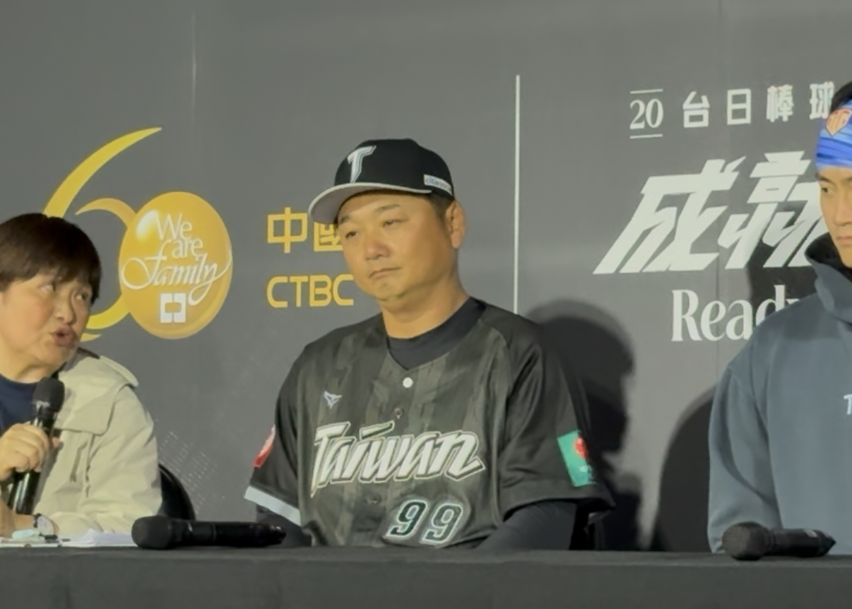 中華隊總教練曾豪駒。圖片來源:記者李升愷/攝