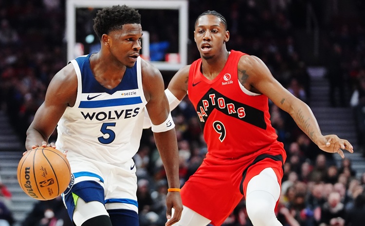 Anthony Edwards(左)。圖片來源：達志影像