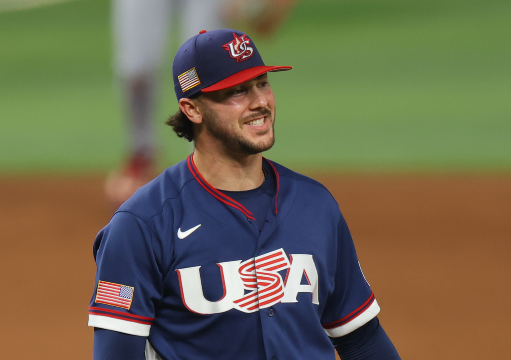 Paul Skenes繳出4.1局好投。圖片來源:達志影像