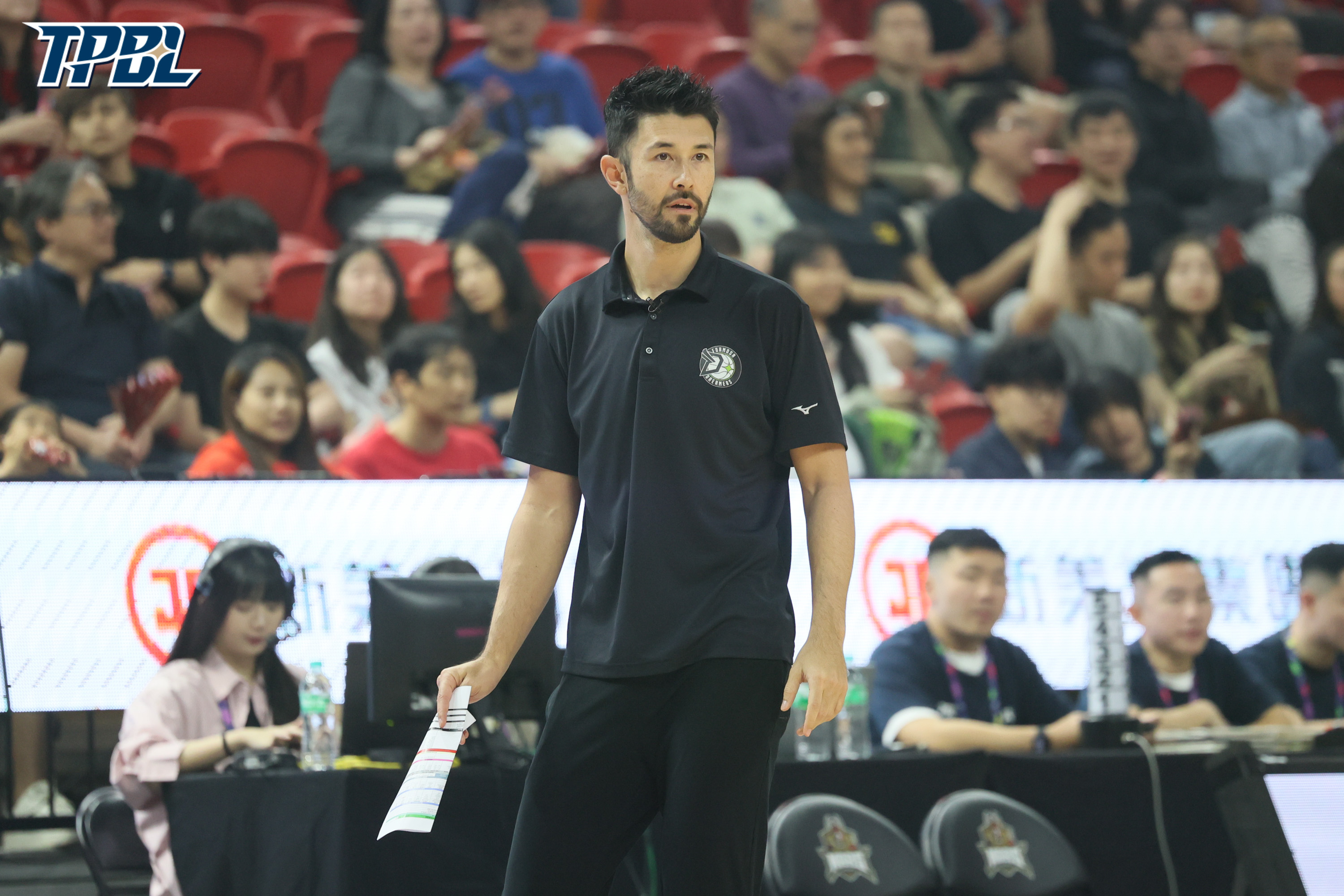 福爾摩沙夢想家總教練簡浩。圖片來源：TPBL提供