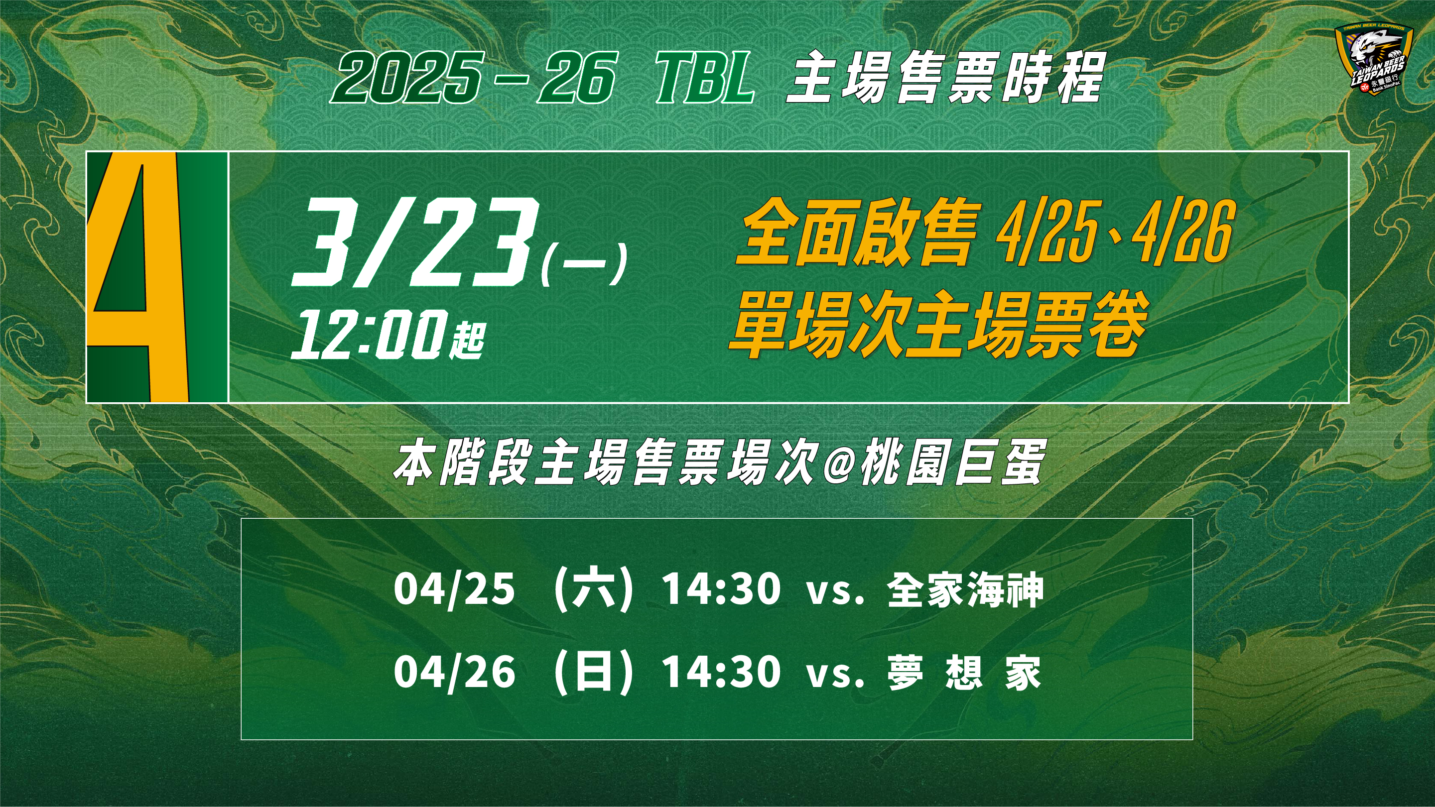 圖片來源：台啤永豐雲豹提供