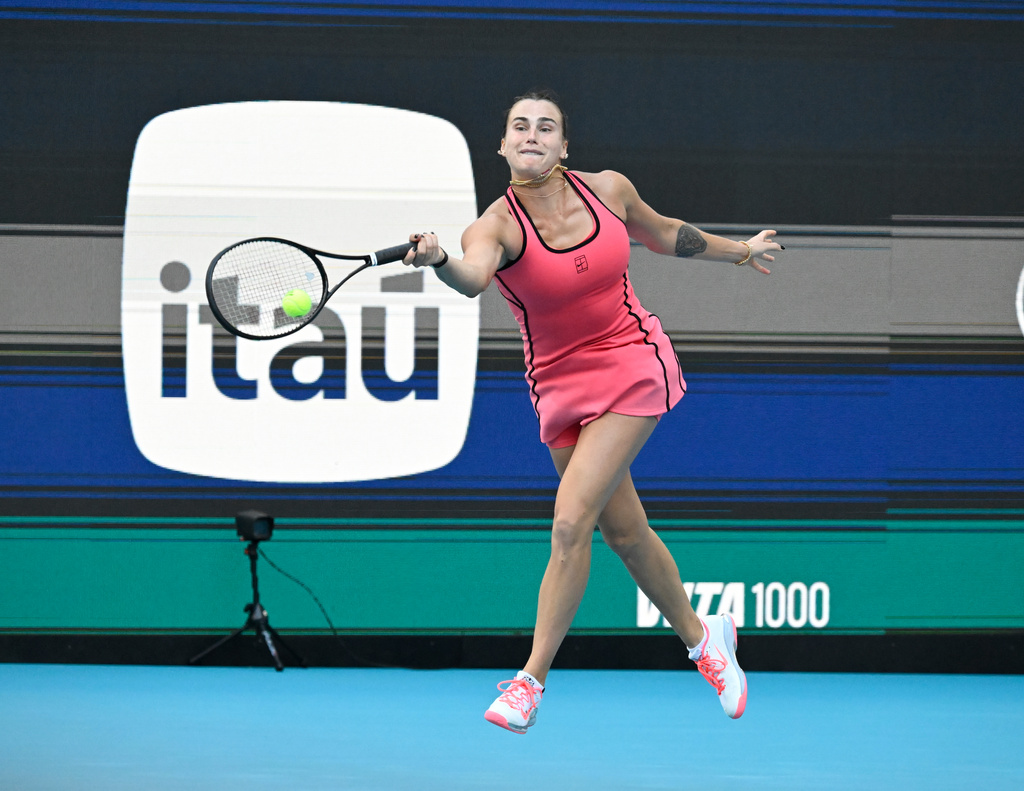 Aryna Sabalenka。圖片來源：達志影像