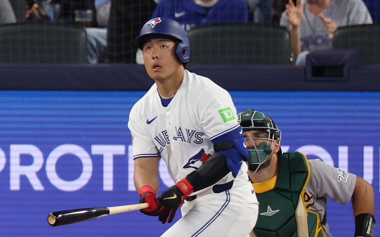 岡本和真。圖片來源:達志影像