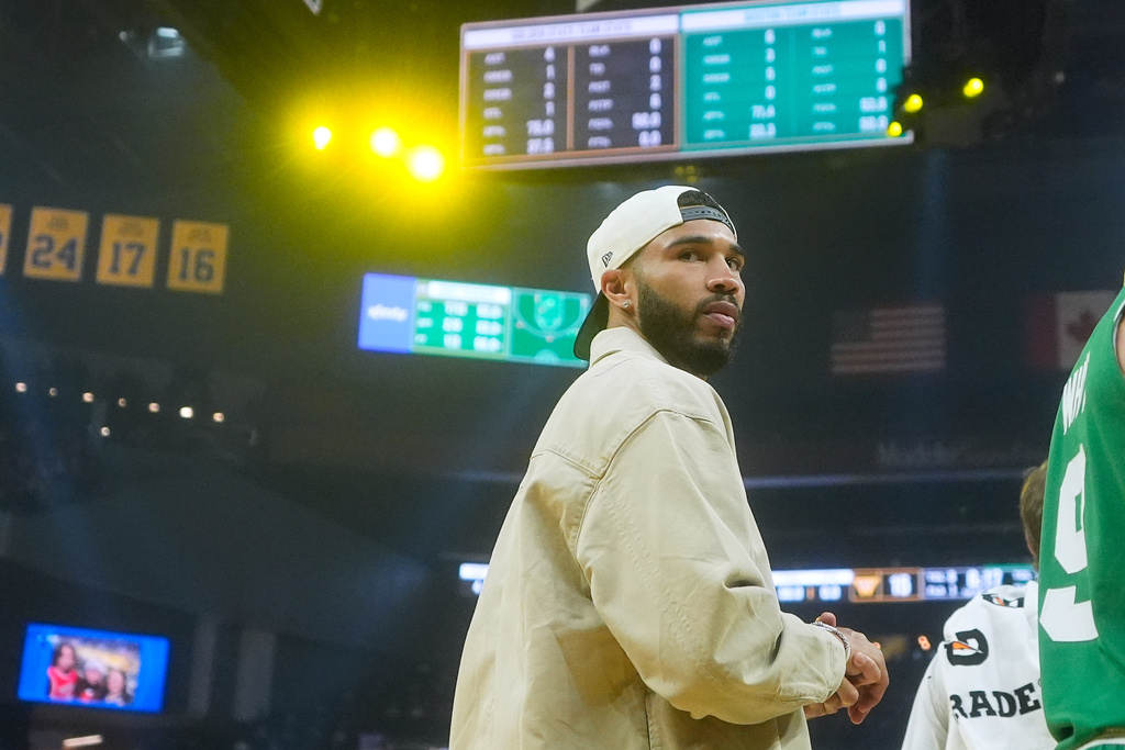 Jayson Tatum。圖片來源：達志影像