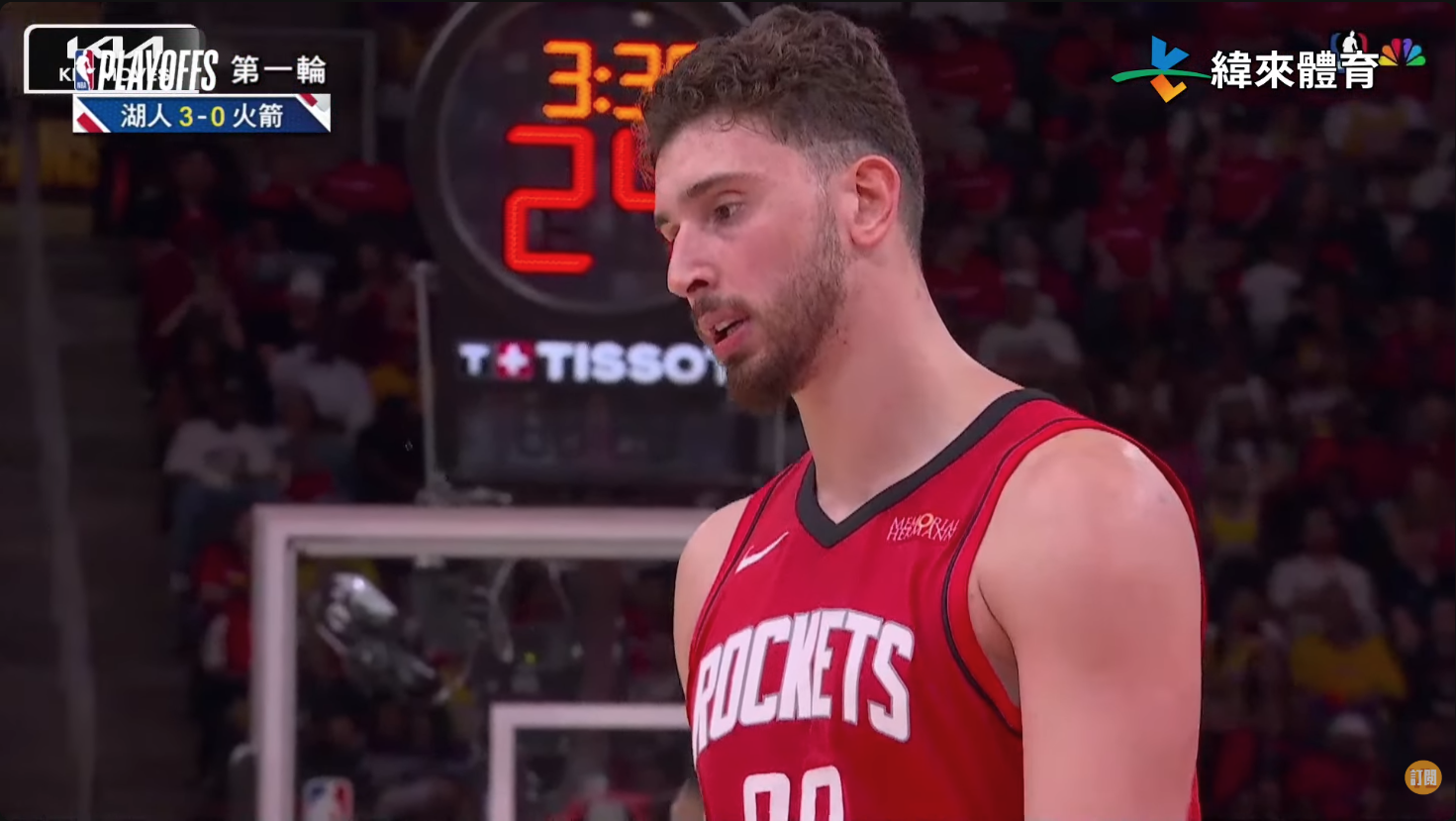 圖片來源：緯來體育台