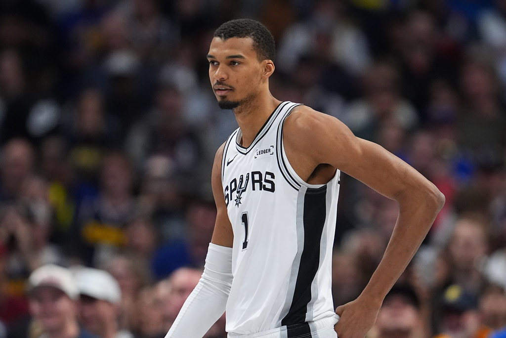 Victor Wembanyama。圖片來源：達志影像