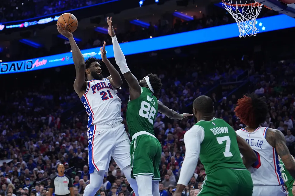 Joel Embiid。圖片來源：達志影像