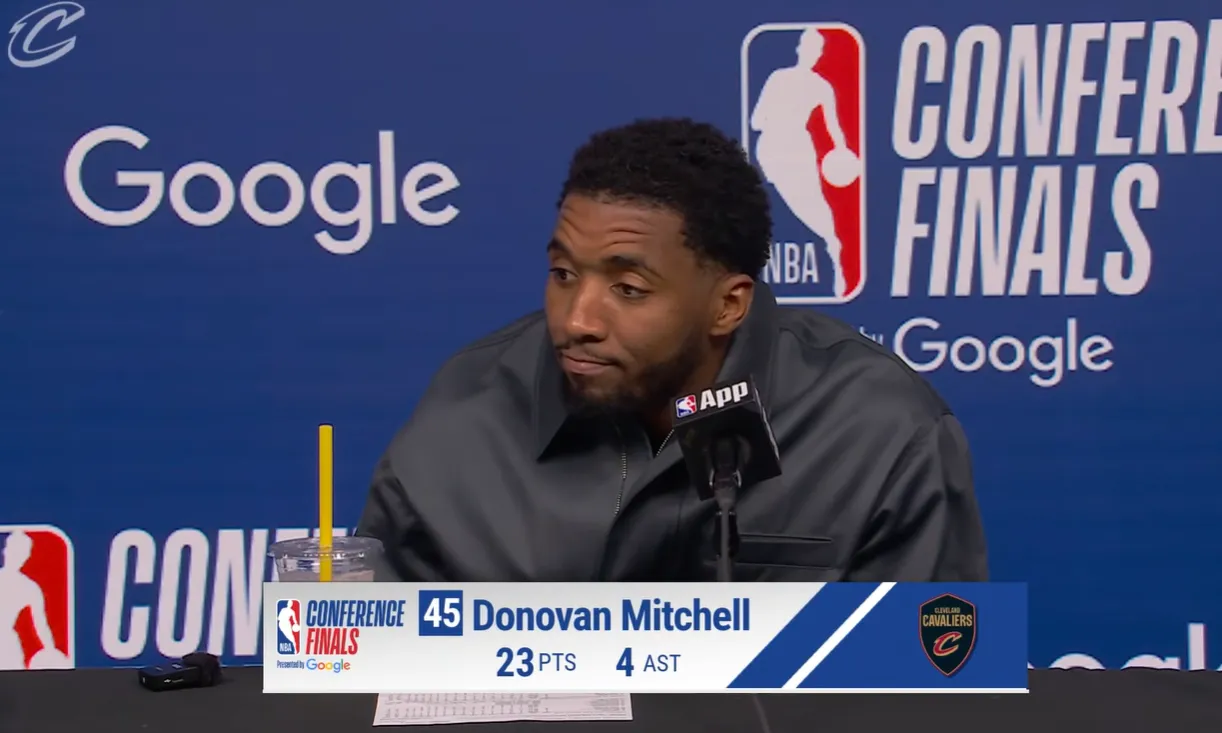 Donovan Mitchell。圖片來源:騎士隊YT