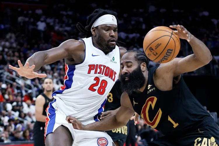 James Harden(右)。圖片來源：達志影像