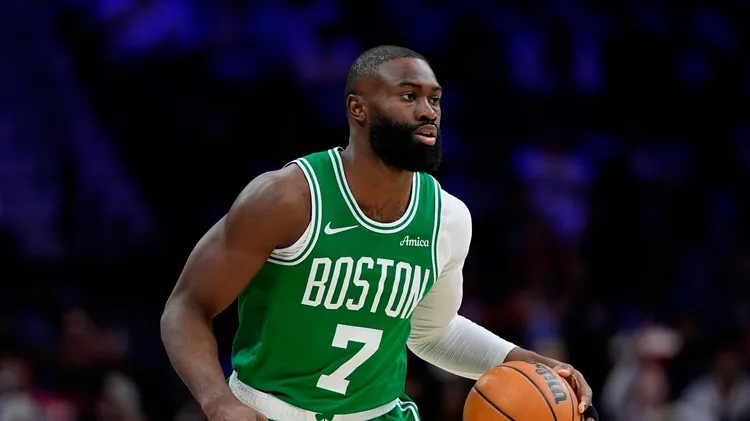 Jaylen Brown。圖片來源：達志影像