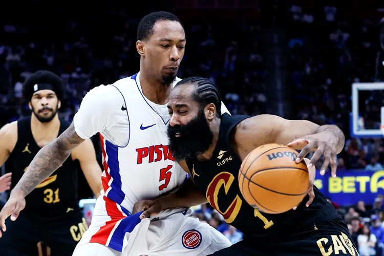 James Harden(右)。圖片來源：達志影像