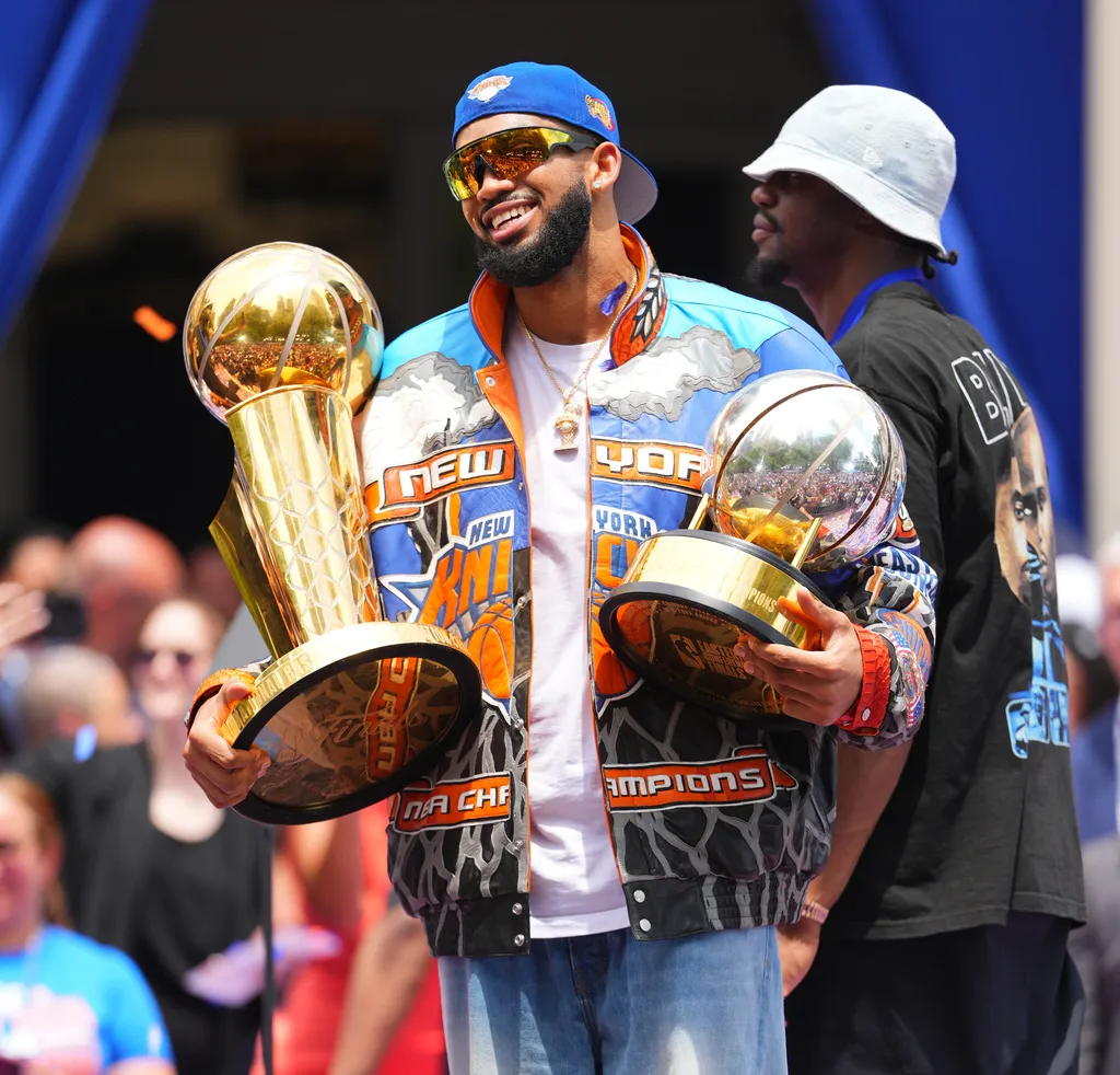 Karl-Anthony Towns。圖片來源：達志影像