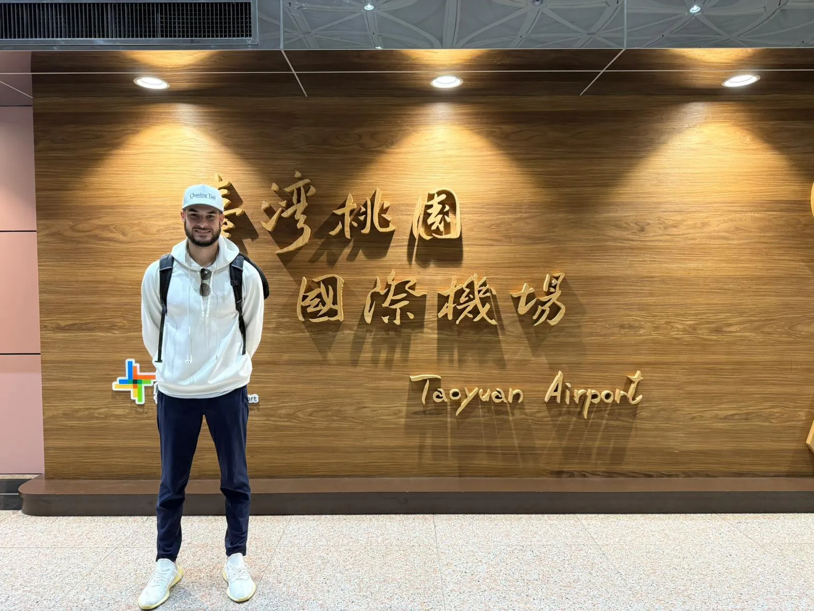瑪帝斯抵台。圖片來源：富邦悍將