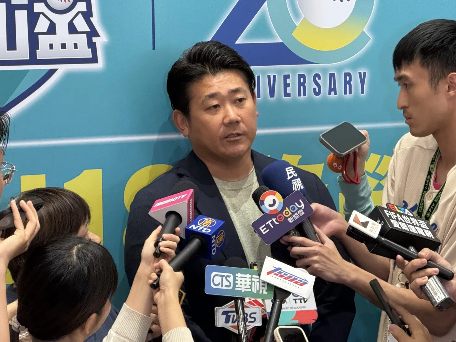 松坂大輔。圖片來源:記者吳嘉倪/攝