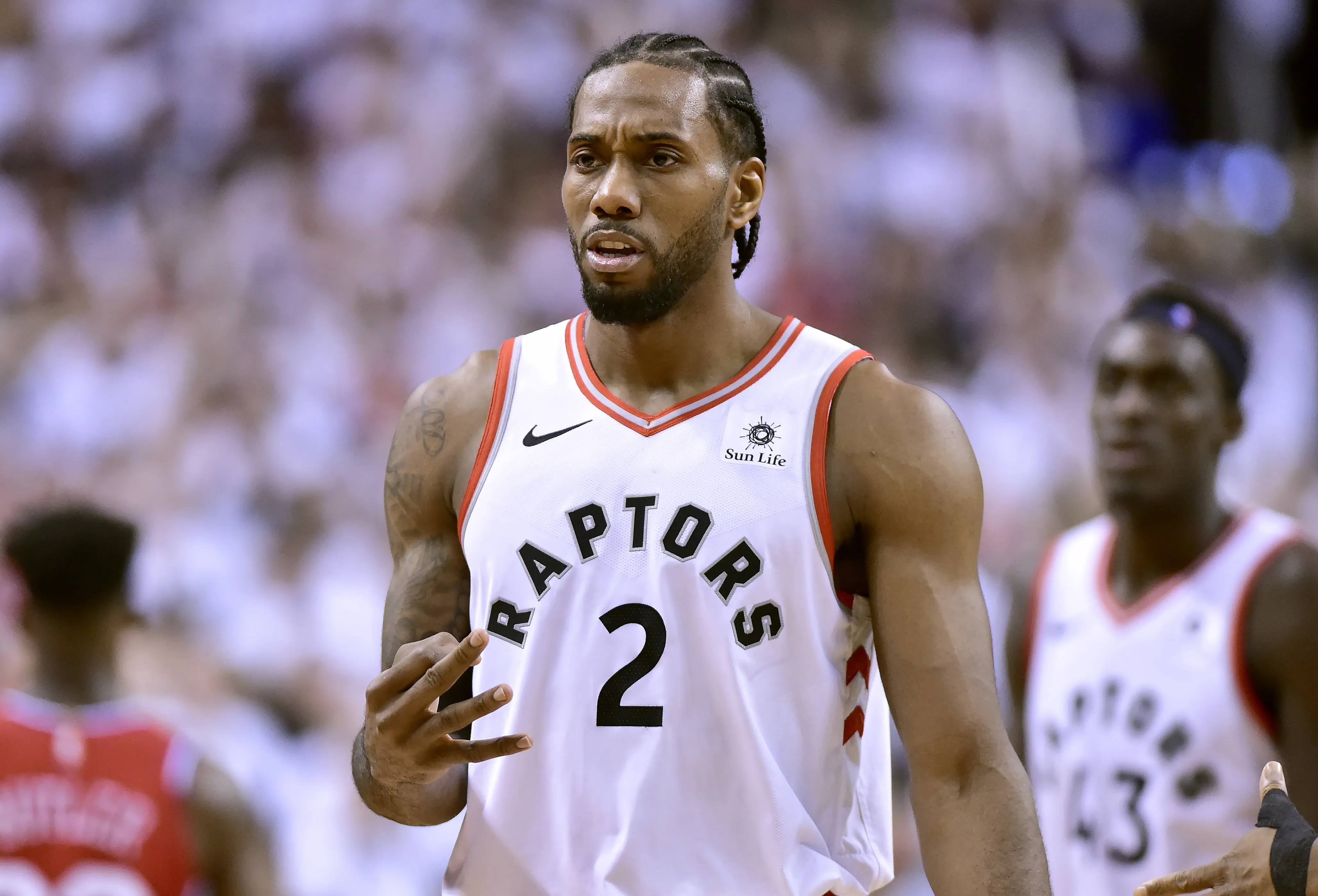 Kawhi Leonard。圖片來源:達志影像