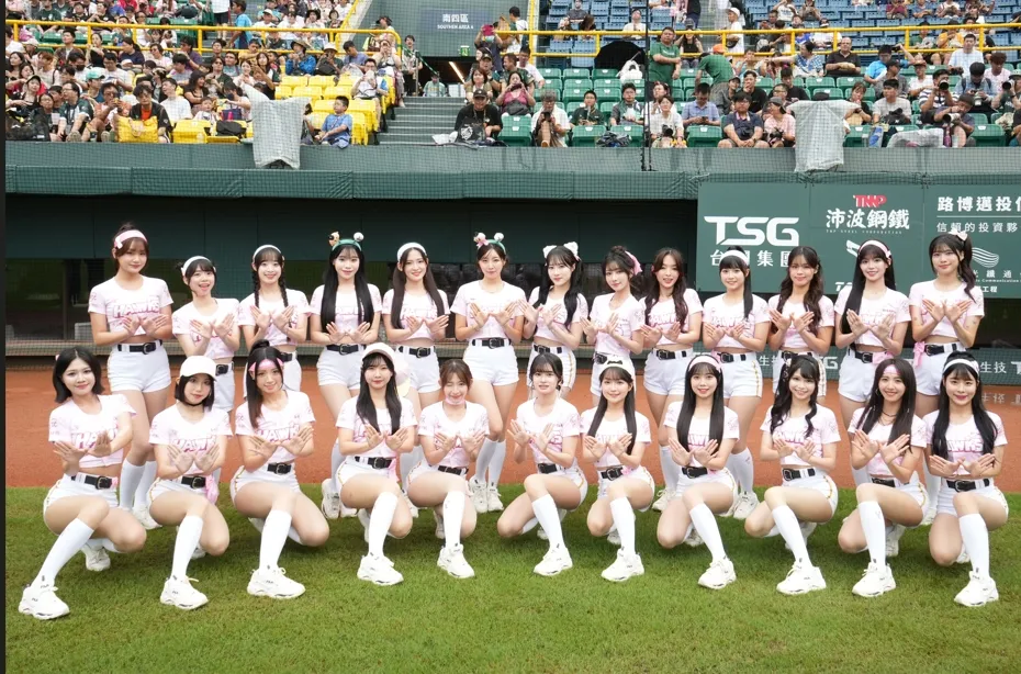 Wing Stars女孩日限定舞台驚喜連發。圖片來源：台鋼雄鷹