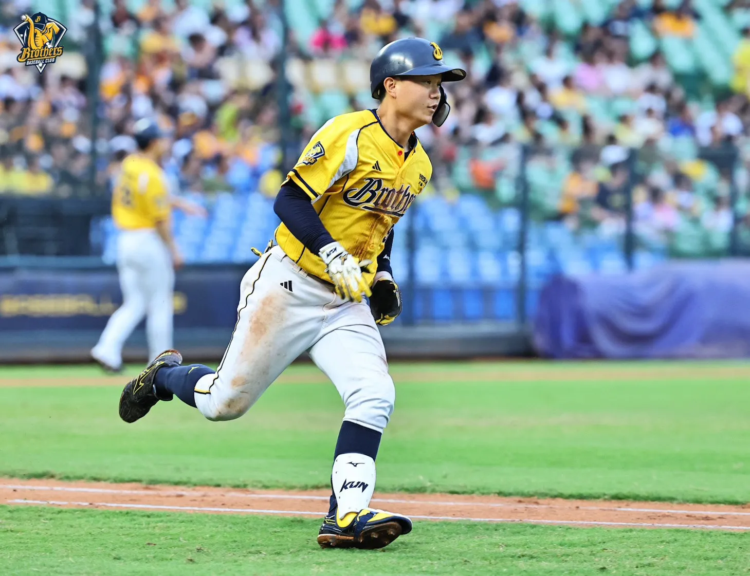 江坤宇掃出致勝長打。圖片來源：中信兄弟