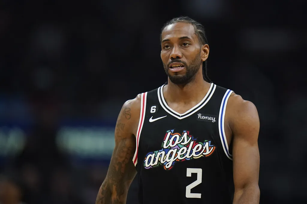 Kawhi Leonard。圖片來源:達志影像