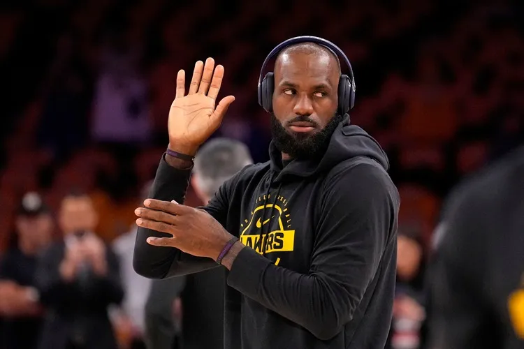 LeBron James。圖片來源:達志影像