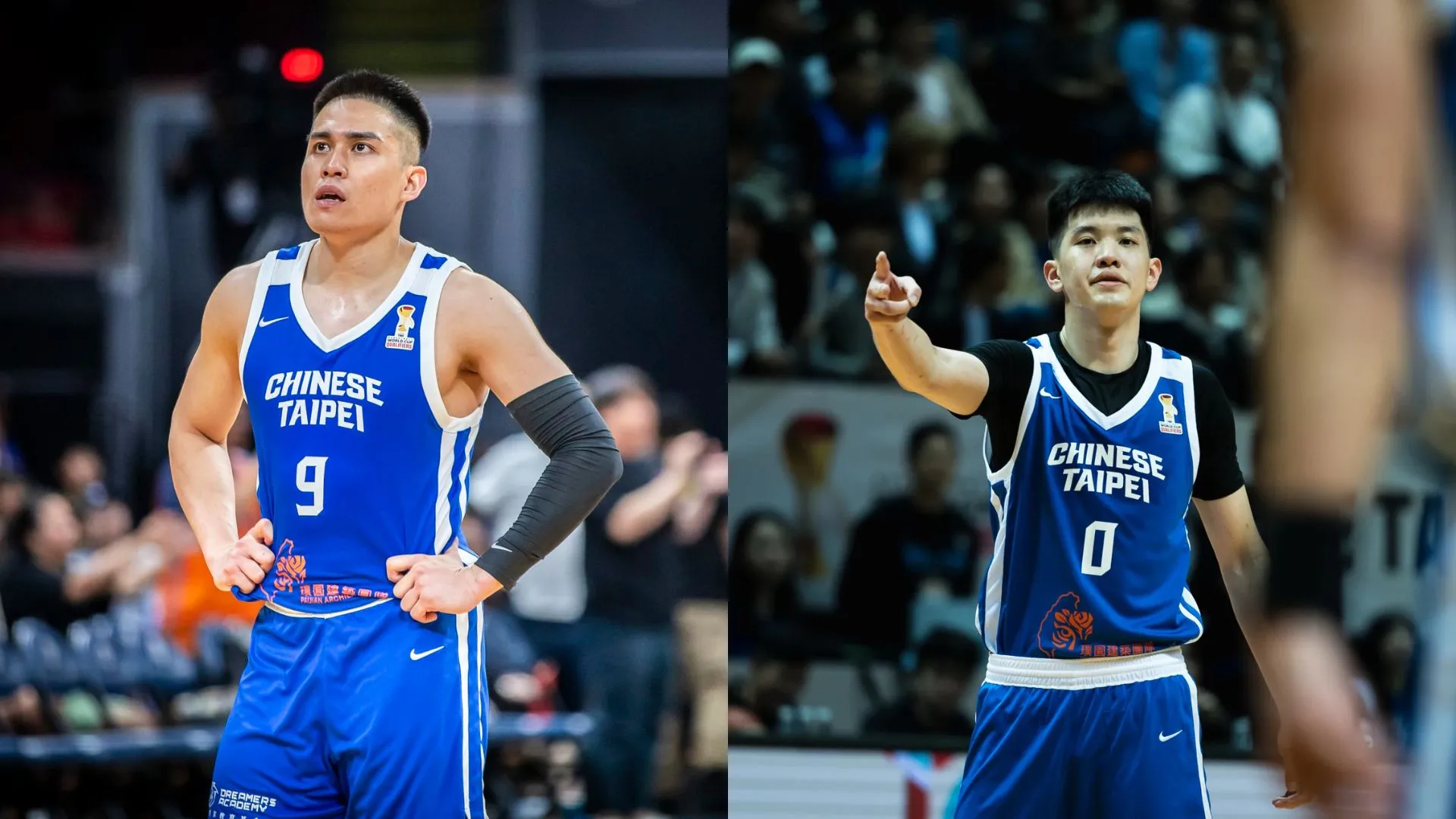中華隊「雙衛」陳盈駿與林庭謙都被陸媒點名。圖片來源:FIBA