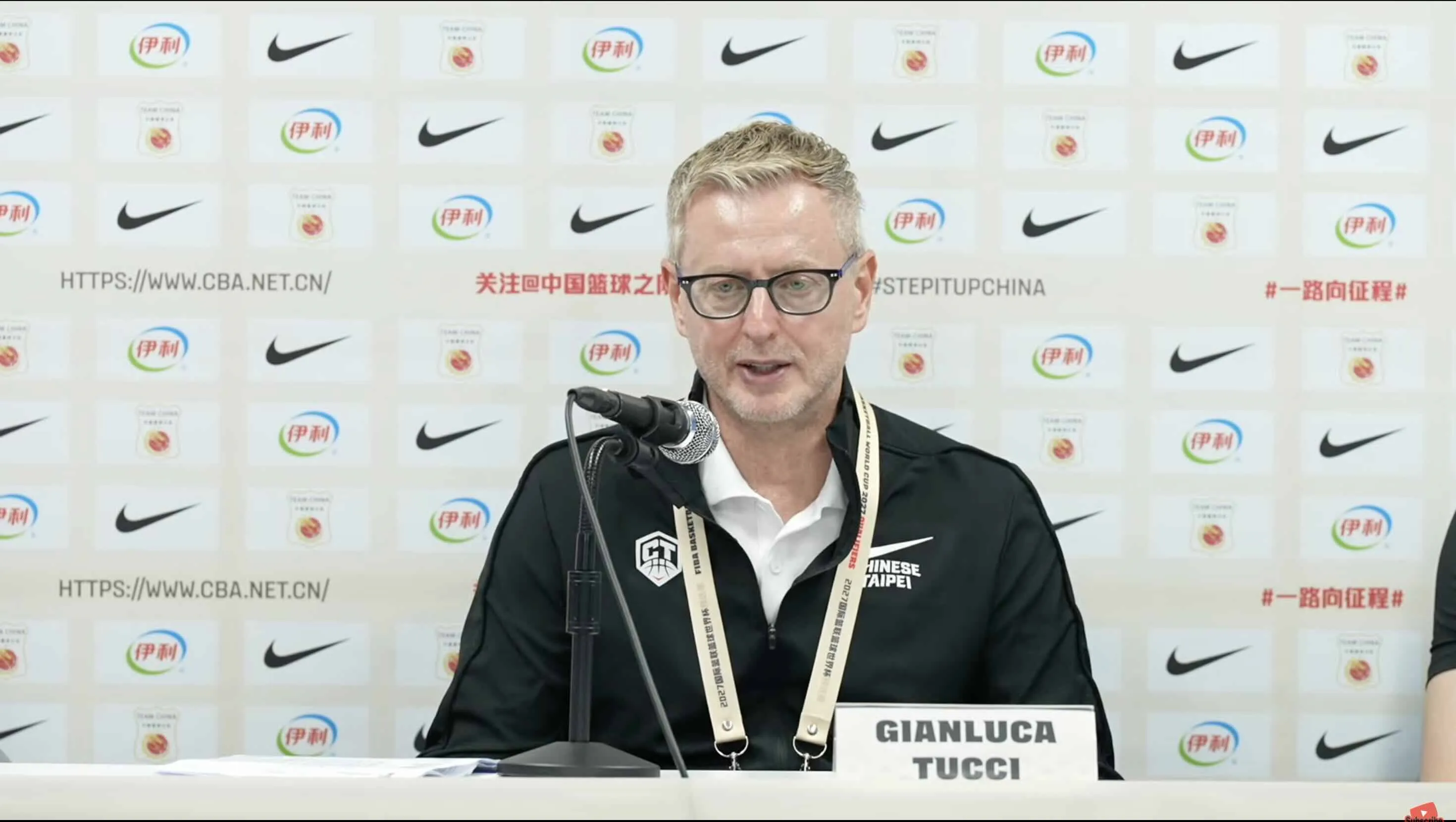 中華男籃總教練圖奇。圖片來源：FIBA官網