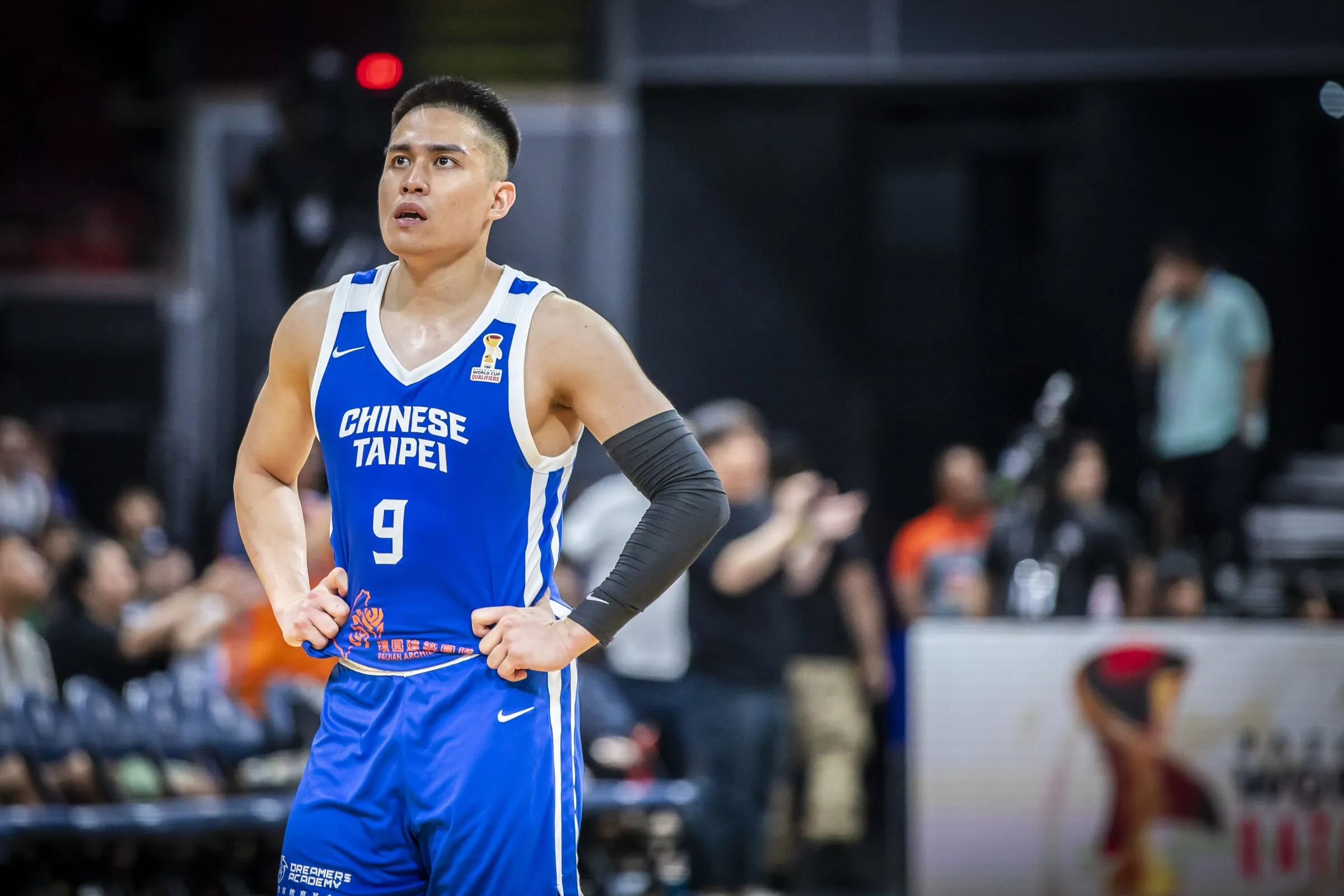 陳盈駿轟進次高的19分。圖片來源:FIBA