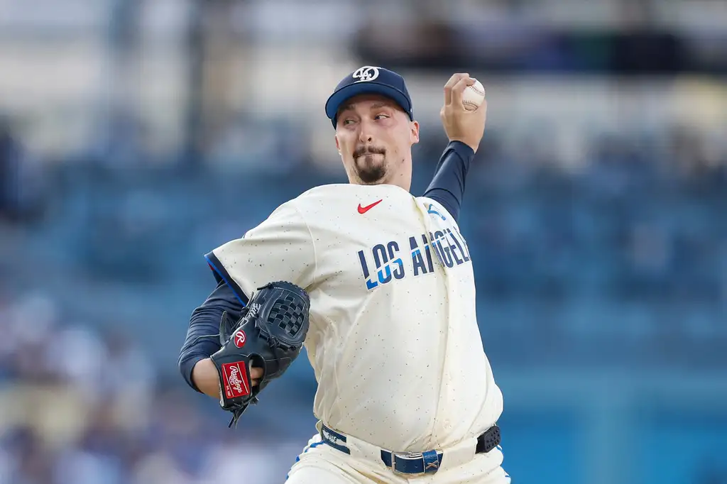 Blake Snell。圖片來源:達志影像
