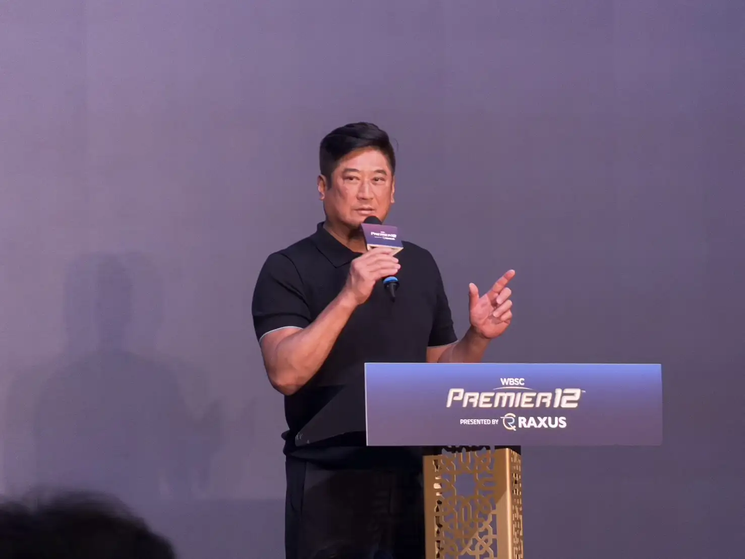 棒協理事長辜仲諒。圖片來源:記者林暐凱/攝