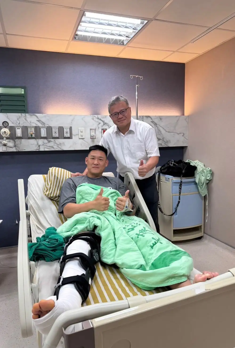 許基宏開刀。圖片來源：中信兄弟