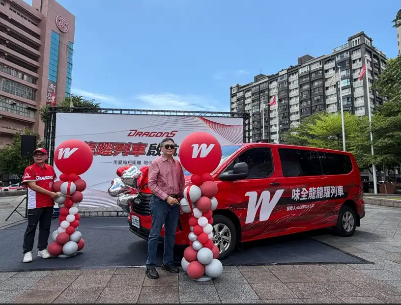 味全龍公益計畫「龍躍列車」。圖片來源:歐建智攝