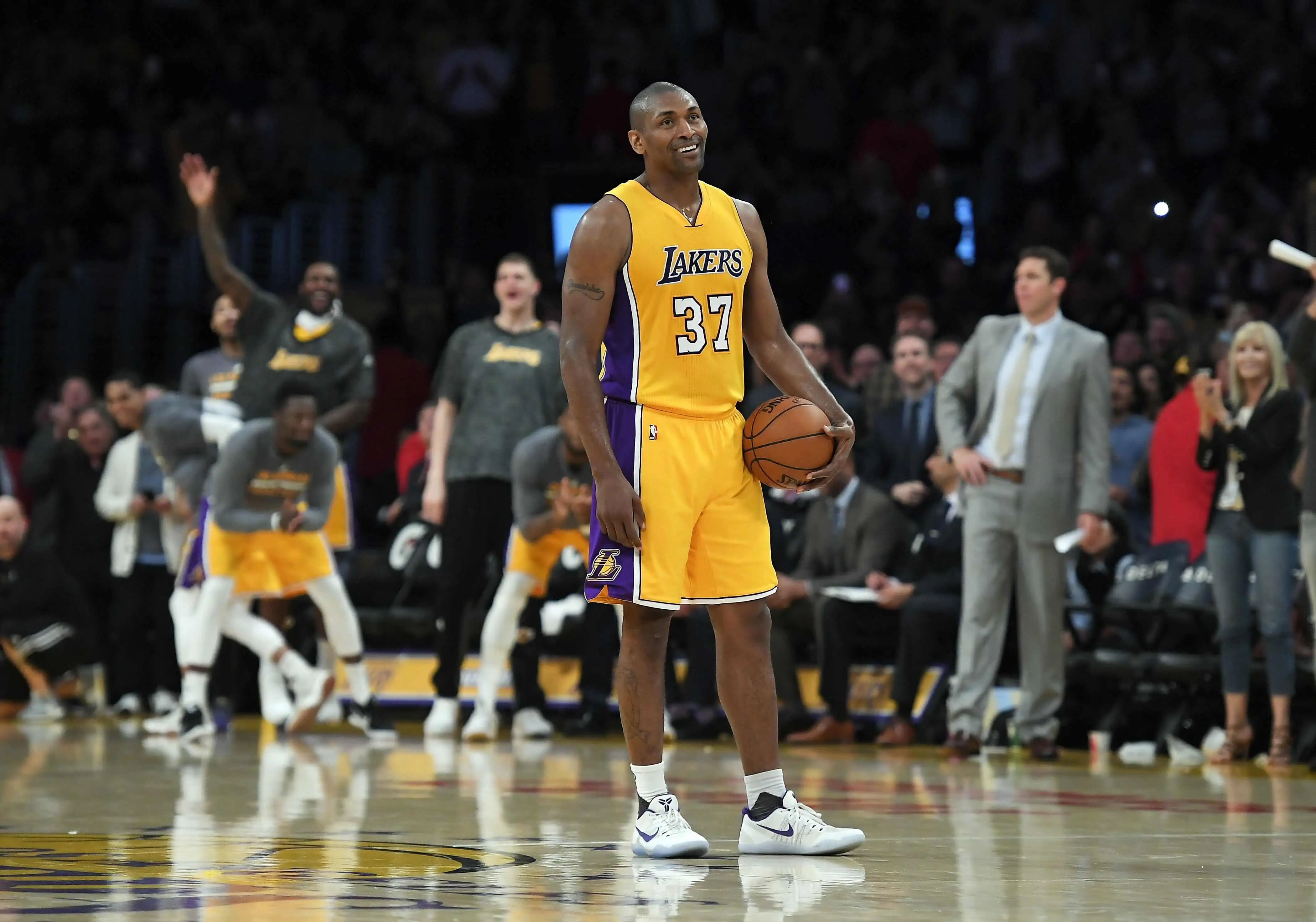 Metta World Peace。圖片來源:達志影像