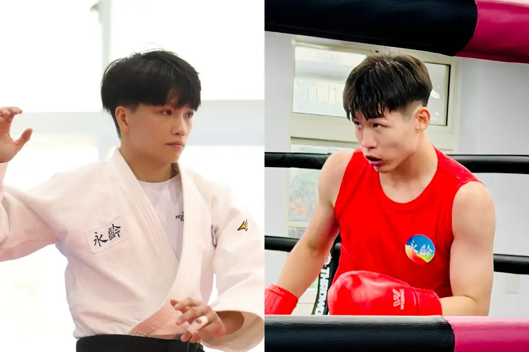 柔道 林真豪 & 拳擊 林俊佑。圖片來源:永齡基金會