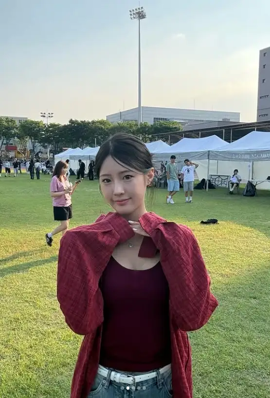 韓國女子擊劍新星梁承慧。圖片來源：取自梁承慧ig
