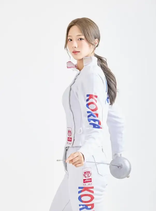 韓國女子擊劍新星梁承慧。圖片來源：取自梁承慧ig
