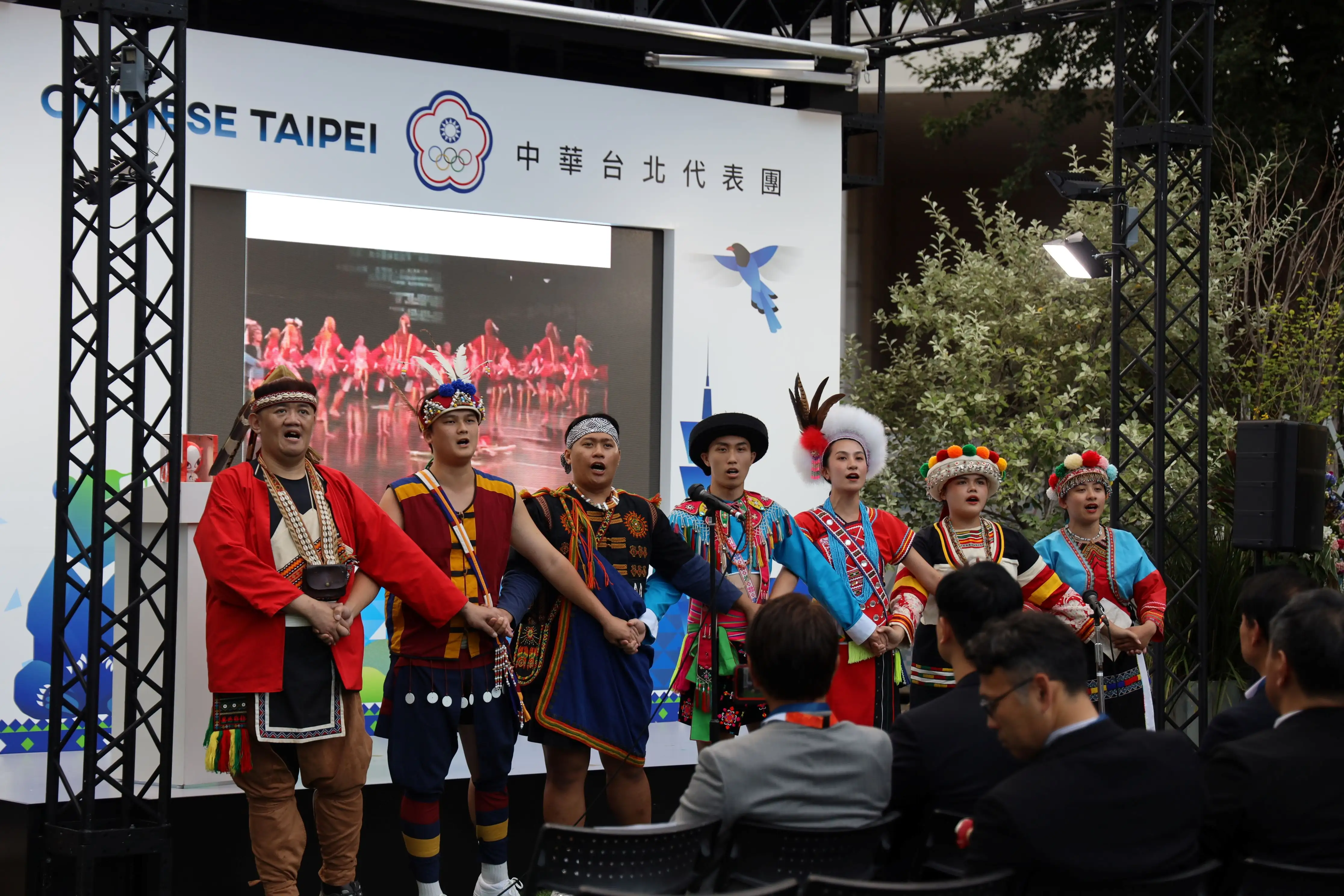 中華奧會在名古屋打造的「TEAM TPE HOUSE」開幕。圖片來源：中華奧會