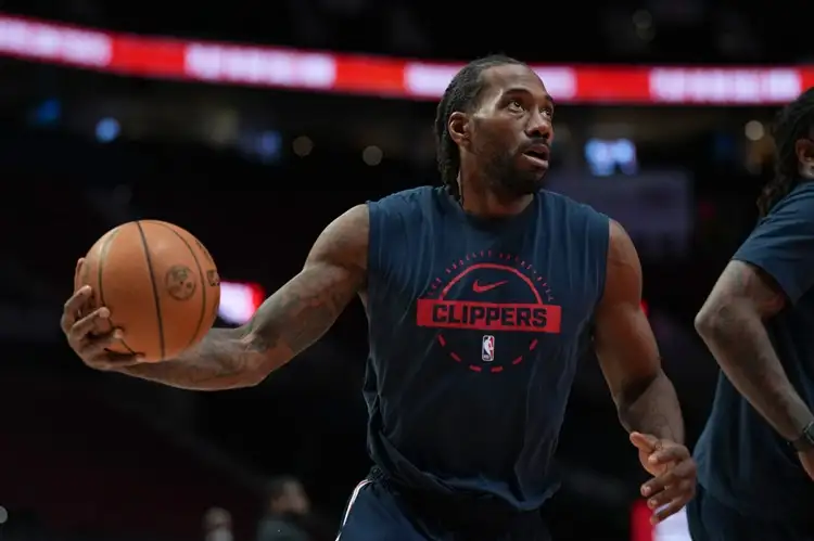 Kawhi Leonard。圖片來源:達志影像