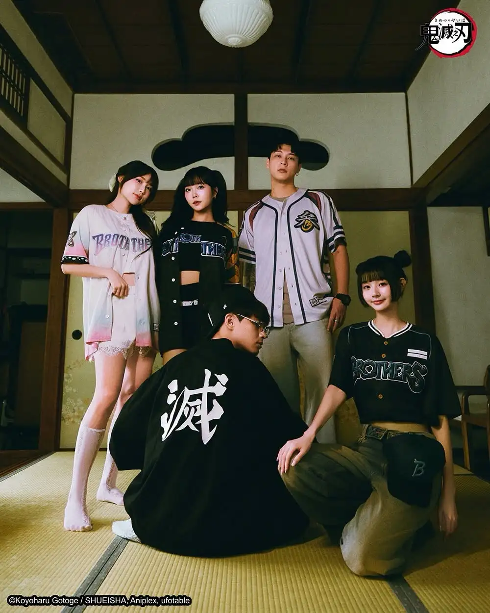 中信兄弟 X 鬼滅之刃聯名主題球衣。圖片來源:中信兄弟